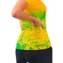 Camisa Free Force Ciclismo Feminina Start Rio Amarela