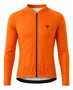 Camisa Free Force Masculina Manga Longa Training Laranja