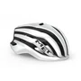 CAPACETE MET ROAD TRENTA MIPS BRANCO/PRETO