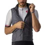 Colete de Ciclismo Corta Vento Casttelli Aria Vest - Cinza