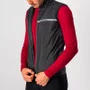 Colete Castelli Squadra Stretch Vest Light Preto/Cinza