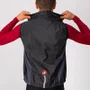 Colete Castelli Squadra Stretch Vest Light Preto/Cinza