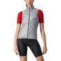 Colete Castelli Corta Vento Feminino Aria Cinza