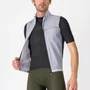 Colete de Ciclismo Castelli Squadra Stretch Vest Prata/Preto