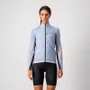 Jaqueta Castelli Corta Vento Feminino Squadra Stretch Prata