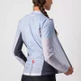 Jaqueta Castelli Corta Vento Feminino Squadra Stretch Prata