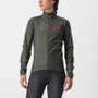Jaqueta Castelli Corta Vento Feminino Squadra Stretch Verde