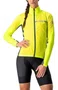 Jaqueta Castelli Corta Vento Feminino Squadra Stretch Yellow