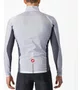 Jaqueta Castelli Corta Vento Masculino Squadra Stretch Prata