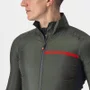 Jaqueta Castelli Corta Vento Masculino Squadra Stretch Verde