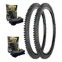 KIT 2 Pneus Aro 26x1.95 K816 Kenda + 2 Camaras Ar Pirelli