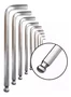 Kit 9 Ferramentas Chave Allen Adx - 9 Peças 1,5 A 10mm Cromo