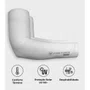 Manguito de Ciclismo Free Force Solare Unissex Branco