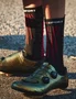 Meia De Compressao Cano Medio V4.0 Aero Socks Preto/Vermelho