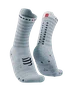 Meia de Compressao P/Corrida V4 UltraLight Cano Medio Branco