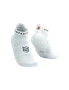 Meia de Compressao Para Corrida Cano Curto V4 Branco/Preto