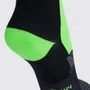 MEIA OLYMPIKUS BPC CANO MEDIO 33/38 PRETA/VERDE