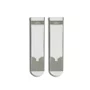 MEIA OLYMPIKUS BPC CANO MEDIO 39/44 BRANCO/CINZA