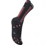 Meias Compressport Pro Racing v4.0 Para Bicicleta Preto
