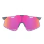 OCULOS 100% HYPERCRAFT GLOSS LIGHT GREY PURPLE MIRROR LENS