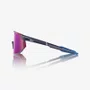 OCULOS 100% HYPERCRAFT SQ SATIN STORM METALLIC PURPLE MIRROR