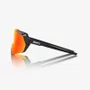 OCULOS 100% KORBIN GLOSS METALLIC BLACK HIPER RED MULTILAYER