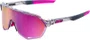 OCULOS 100% S2 POLISHED TRANSLUCENT GREY PURPLE MULTILAYER MIRROR LENS