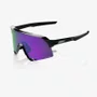 OCULOS 100% S3 POLISHED BLACK HIPER LAVENDER MIRROR POLARIZED LENS