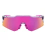 Óculos 100% Speedcraft Translucent Grey Purple Multilayer