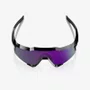 OCULOS 100% SPEEDCRAFT POLISHED BLACK HIPER LAVENDER MIRROR