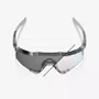 OCULOS 100% SPEEDCRAFT TRANSLUCENT GREY ROSE PHOTOCHROMIC