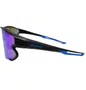 OCULOS CICLISMO EL54 LENTE POLICARBONATO COLORS UV400 PRETO