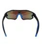 OCULOS CICLISMO EL54 LENTE POLICARBONATO COLORS UV400 PRETO