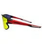 OCULOS CICLISMO EL54 LENTE POLICARBONATO COLORS VERMELHO