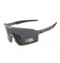 OCULOS CICLISMO TR90 EL652 LENTE POLARIZADA CINZA/PRETO