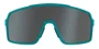 Oculos De Ciclismo Hb Grinder M Turquoise Black Silver Espelhado