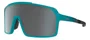 Oculos De Ciclismo Hb Grinder M Turquoise Black Silver Espelhado