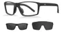 OCULOS HB PRESTO 2.0 MATTE BLACK GRAY