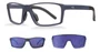 OCULOS HB PRESTO 2.0 MATTE NAVY BLUE CHROME