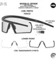 OCULOS HB SPINNER M BLACK/M BLACK + M CRYS PHOTOCHR