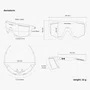 Oculos Scicon Ciclismo Aerostorm Rosa Lente Rosa Claro