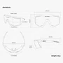 Oculos Scicon Ciclismo Aerostorm Verde Lente Verde