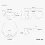 Oculos Scicon Ciclismo Aerostorm Prata Lente Prata