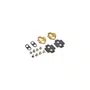 Pedal Crank Brothers Egg Beater 1 Prata  Mola Preta