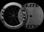 RODA CARBONO ELITEWHEELS TT DISC BUNDLE 12X142 CENTER LOCK UD PRETO FOSCO