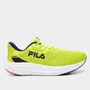 Tenis Corrida Fila Fastness Masculino Verde Limao