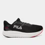 TENIS FILA FASTNESS MASCULINO PRETO/CINZA/VERMELHO